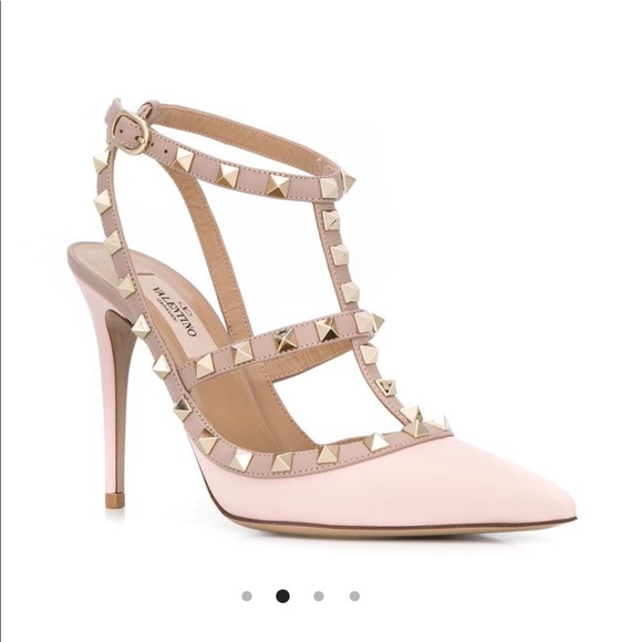 valentino rockstud water rose